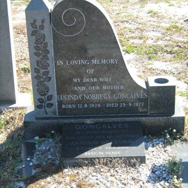 GONCALVES Antonio Gregorio 1926-2000 &amp; Lucinda Nobrega 1926-1977