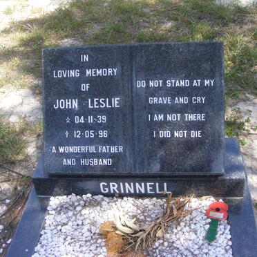 GRINNELL John Leslie 1939-1996