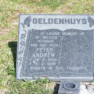 GELDENHUYS Peter Andrew 1954-1998