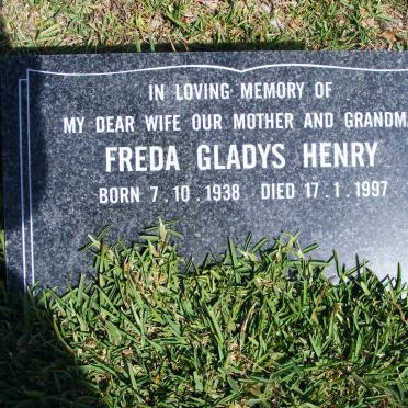 HENRY Freda Gladys 1938-1997