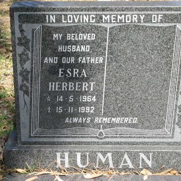 HUMAN Esra Herbert 1964-1992