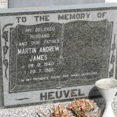 HEUVEL Martin Andrew James 1940-1986