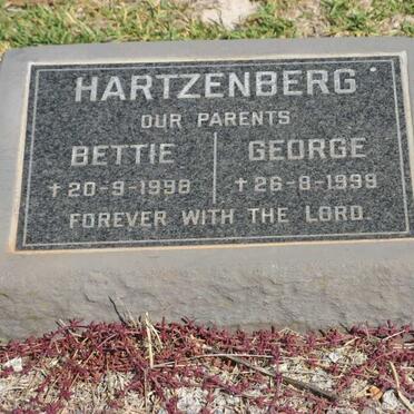 HARTZENBERG George -1999 &amp; Bettie -1998