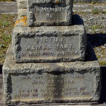 HART Victor James -1918