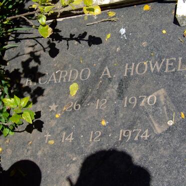 HOWELL Ricardo A. 1970-1974