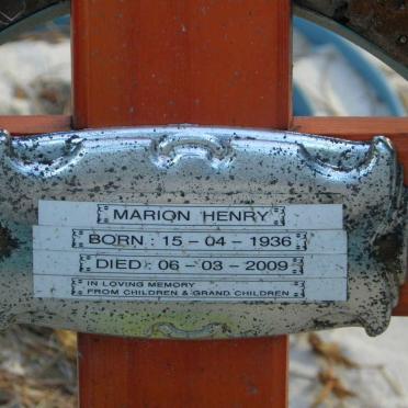 HENRY Marion 1936-2009