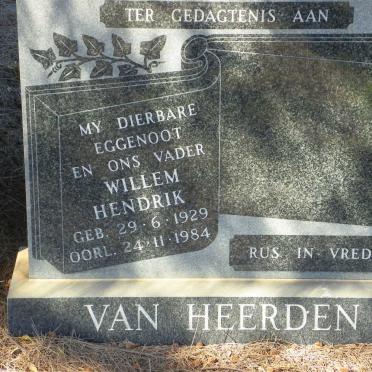 HEERDEN Willem Hendrik, van 1929-1984