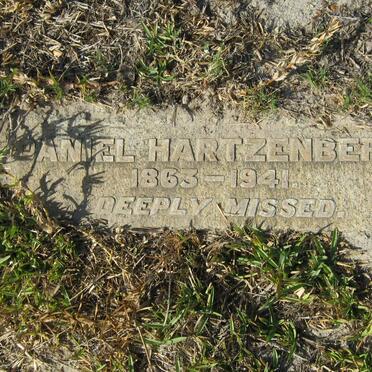 HARTZENBERG Daniel 1863-1941