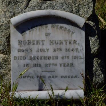 HUNTER Robert 1847-1913