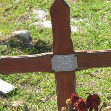 JAPHTA William 190?-2003 :: JAPHTA Maria 1921-2005