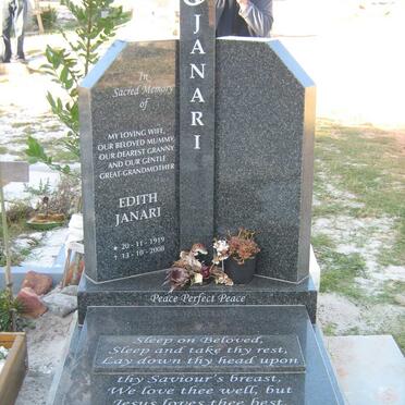 JANARI Edith 1919-2008