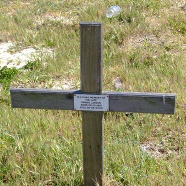 JANSEN Minnie 1918-2000