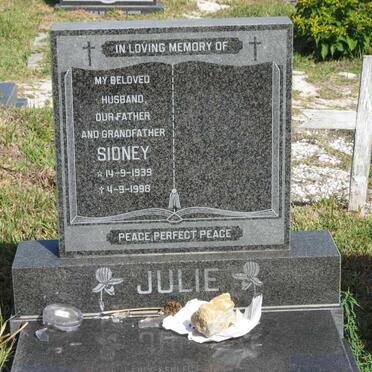JULIE Sidney 1939-1998