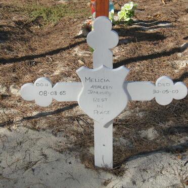 JANUARY Melicia Ashleen 1965-2009