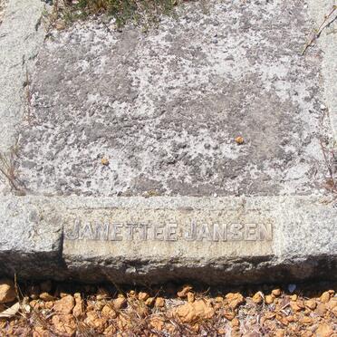 JANSEN Janettee