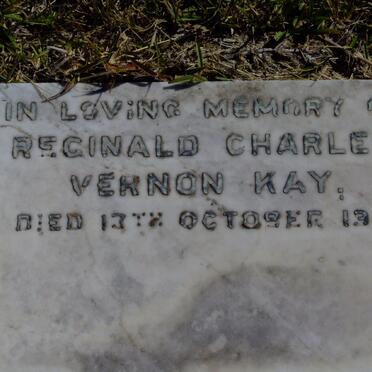 KAY Reginald Charles Vernon -1951