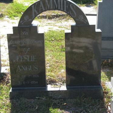 KAMMIES Leslie Angus 1935-1994