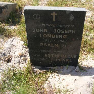 LOMBERG John Joseph 1921-2004