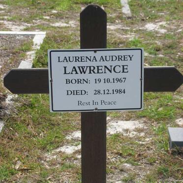LAWRENCE Laurena Audrey 1967-1984