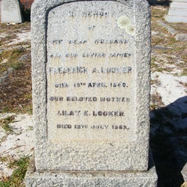 LOOKER Frederick A. -1940 &amp; Lilay E. -1962