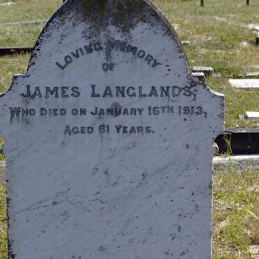 LANGLANDS James -1913