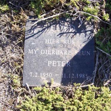LLOYD Peter 1950-1985
