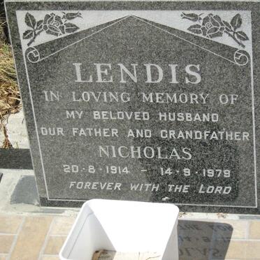 LENDIS Nicholas 1914-1979