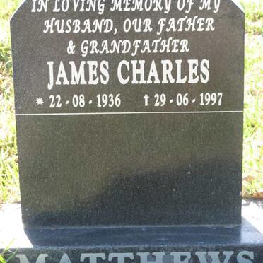 MATTHEWS James Charles 1936-1997