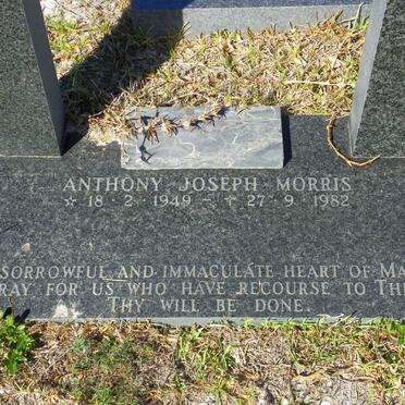 MORRIS Anthony Joseph 1949-1982