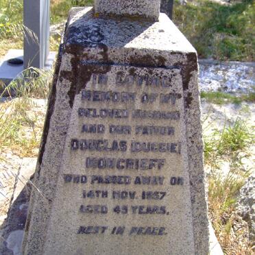 MONCRIEFF Douglas -1957