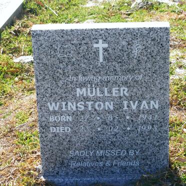MULLER Winston Ivan 1941-1998
