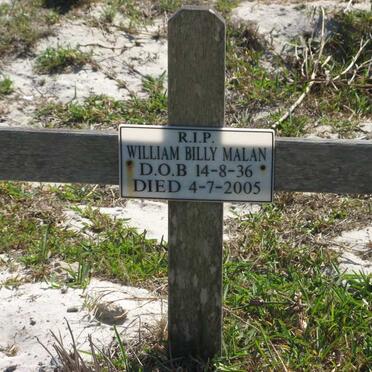 MALAN William Billy 1936-2005