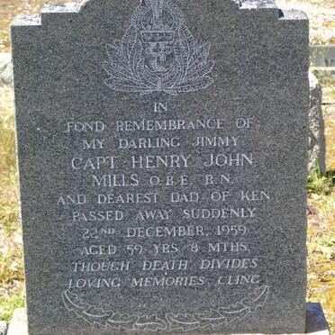 MILLS Henry John -1959