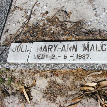 MALGAS Julia Mary-Ann -1987