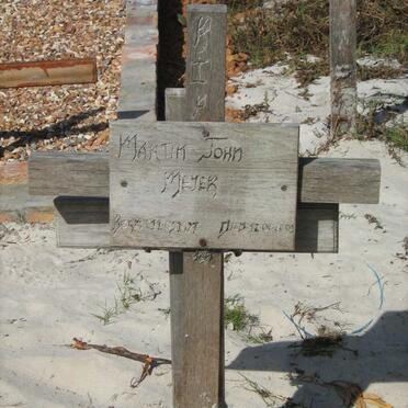 MEYER Martin John 19??-2001