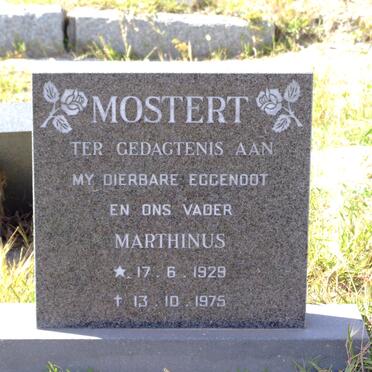 MOSTERT Marthinus 1929-1975