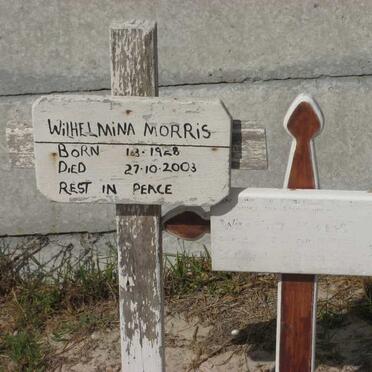 MORRIS Wilhelmina 1928-2003