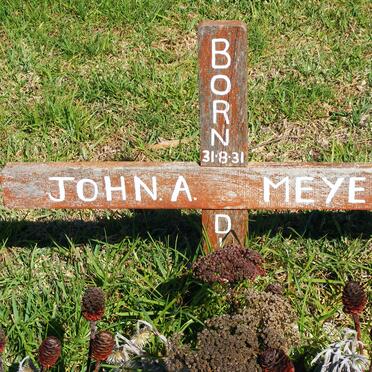 MEYER John A. 1931-?