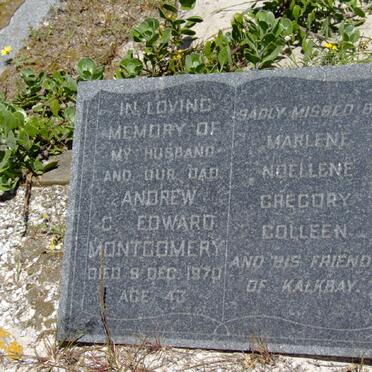 MONTGOMERY Andrew C. Edward -1970