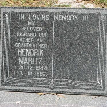 MARITZ Hendrik 1944-1992