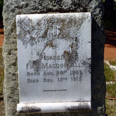 MACDOUGALL Isabel Flo 1903-1915 :: MACDOUGALL Amelia Margaret 1902-1918 :: MACDOUGALL Jessie Adeline 1906-1942