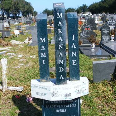 MAKANANDA Jane 1924-1998