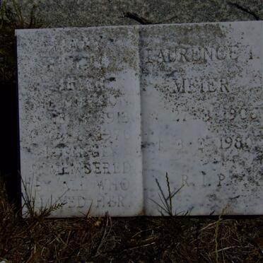 MEIER Laurence T. 1906-1980 &amp; Mary 1913-1976