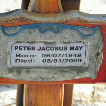 MAY Peter Jacobus 1949-2009