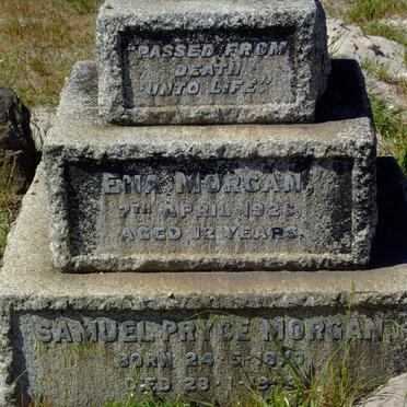 MORGAN Samuel Pryce 1870-1952 :: MORGAN Ena -1926