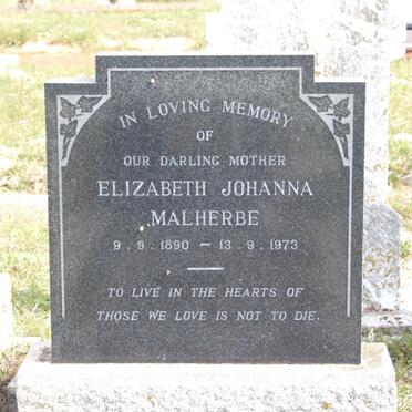 MALHERBE Elizabeth Johanna 1890-1973