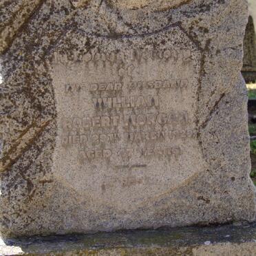 MORGAN William Robert -1920