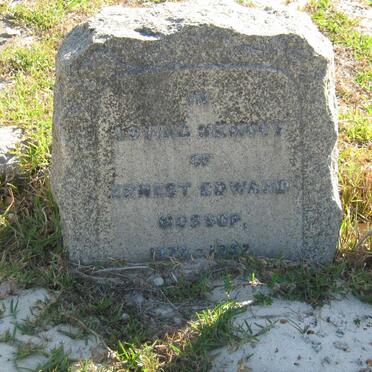 MOSSOP Ernest Edward