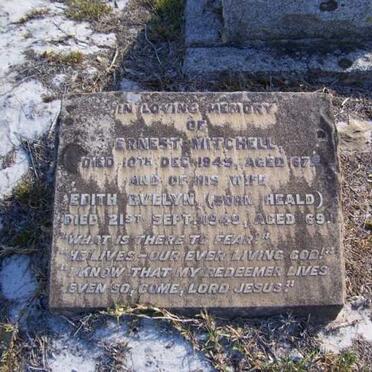 MITCHELL Ernest -1945 &amp; Edith Evelyn HEALD -1949