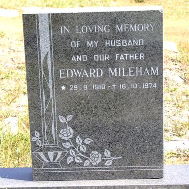 MILEHAM Edward 1910-1974